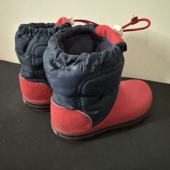 Crocs Winter Boots, Rain boots 12C Lined Waterproof Unisex Boys Girls Blue Red