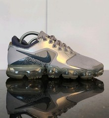 Nike Vapor Max Size 7y 917963 006 Wolf Grey Womens 8.5 Silver Athletic Shoes