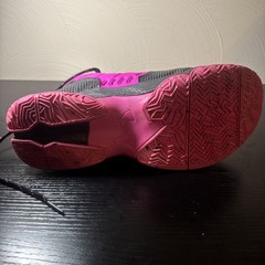 Under Armour Curry 2.5 GS Basketball Shoes Size 7Y US Mid Top Shoes Black Pink