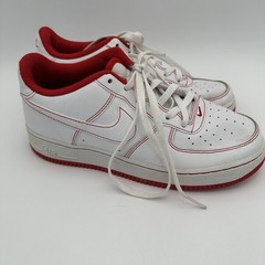 Nike Air Force 1 Low University Red Stitching Sneakers Size 6.5 Youth CW1575-100