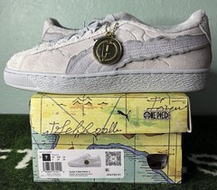 US Youth 7/M 7/W 8.5 – One Piece x Puma Suede GS “Straw Hat Luffy” 396720-01
