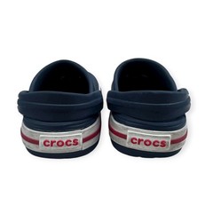 Kids Navy Blue Crocs Classic Lined Clogs Size 7 Comfort Shoes