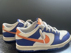 Nike Dunk Low GS Knicks Blue Joy Orange White FN7783-400 Size 5Y Preowned