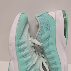 Nike Air Max Invigor Igloo Emerald Rise-White AH5263-300 2Y Youth New W/Defects
