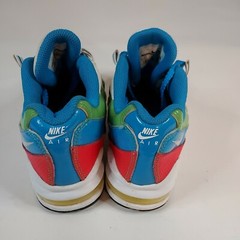 NIKE AIR MAX 95 YOUTH SIZE 5 RARE WHITE/GREEN/BLUE/PINK Womens 7 GUC