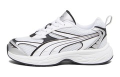 Puma Morphic Basic Little Kid Feather Grey Black 394378-02