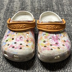 Crocs Classic Clogs Tie Dye Slip-On Shoes Orange White Size J 1 Green Blue Pink