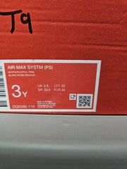 Size 3 (GS) – Nike Air Max SYSTM Low Bright Colors!
