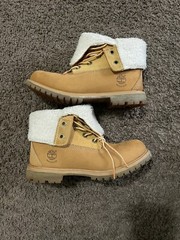 Boots Timberland Flip Down Wool Women Size 6.5