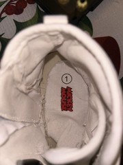 Disney’s Official Mickey Mouse Character High Top Canvas Sneakers Size 1 NICE!