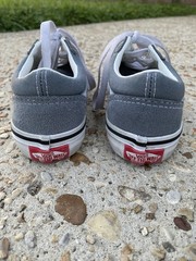 vans old skool kids Gray Size 12