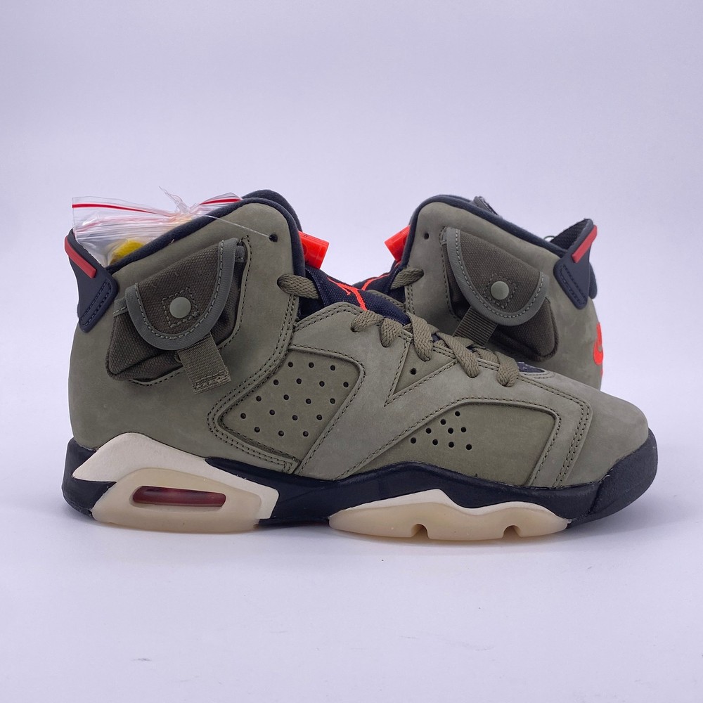 Air Jordan (GS) 6 Retro „TRAVIS SCOTT“ 2019 – Size 5Y – cn1085 200 (14610-14)