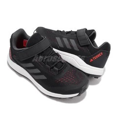 adidas Terrex Agravic Flow CF K Black Grey Red Kid Preschool Running Shoe IG3021