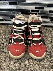 Nike Air More Uptempo Bulls’ Varsity Red/White/Black DB2874-600 Kid’s US 13C
