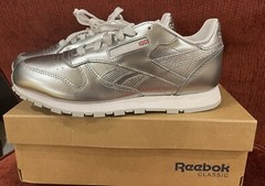 Reebok Classic Leather Metallic Junior Sneakers