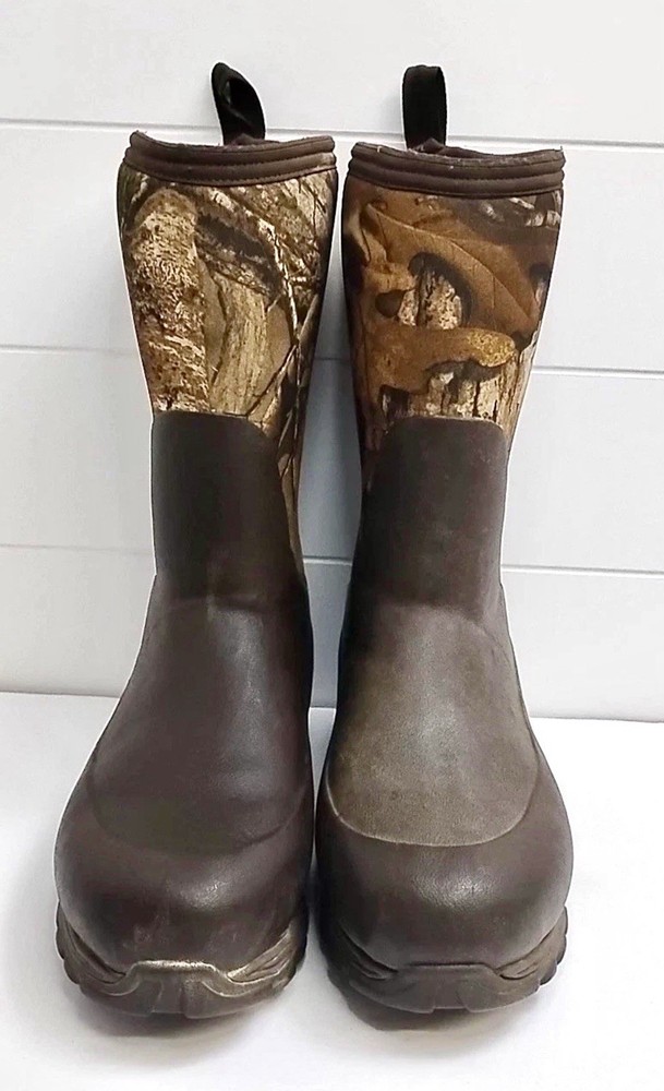 Muck Boot Kids Size 7 Realtree Camo Waterproof Pull-On Boots