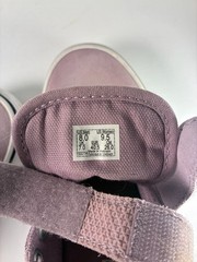 Vans Old Skool V Hook and Loop Mauve Suede Sneakers
