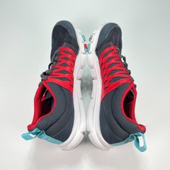 Reebok YourFlex Trainette RS 5.0 Gray Red Training Shoes M48885 Youth Size 6.5