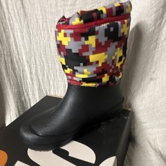 Bogs K Snow Shell MC Kids Snow Boot Red Multi Waterproof US 6