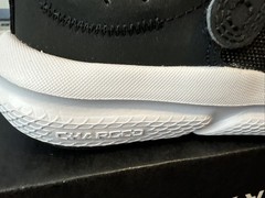 Under Armour Kids UA BPS Assert 10 AC Black/White Running Shoes (3026183-001)