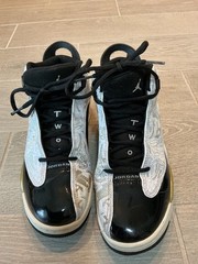 Nike Air Jordan Dub Zero Black White Gold 311047-005 Youth SIZE 7Y