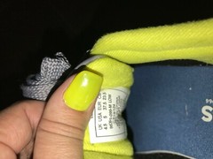 K Swiss Classic Varsity Low Size 5 – Grey with Neon Yellow and Black Detail