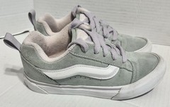Vans Knu Skool Skate Olive/Lilac Sneakers Youth Size 3 Skateboarding 721356