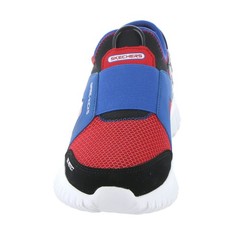 Skechers Boy’s Depth Charge 2.0-Double Point Sneaker, Blue/Multi, 3 Little Kid