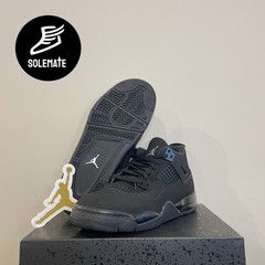🐈‍Nike Air Jordan 4 Retro Black Cat 2025 Preschool IB4388-010🔥PS 1.5Y🔥New ✅