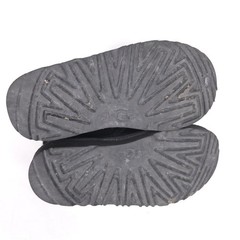 UGG Neumal Black Suede Chukka Boots Unisex Kids Size 1 Youth Lace Up