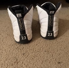Jordan Air Jordan 12 Retro (GS) White/Black/Gold Athletic US 7Y