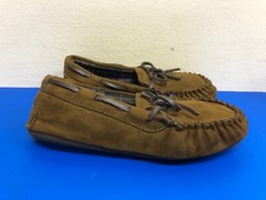 Target Big Kids Moccasin Brown Slippers Size L US 4/5