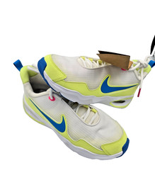 NIKE AIR MAX NOVA GS 6Y 7.5W WHITE LEMON PHOTO BLUE IB7749-100 NIKE REFURBISHED