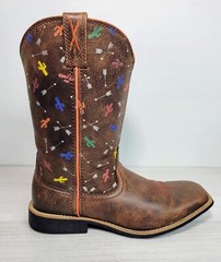 Twisted X Cactus Cowboy Young Boots YTH0011 Size 5 1/2M