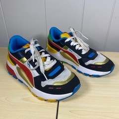 Puma Kids RS-0 Running System Multi Color Block Sneakers Size 4C
