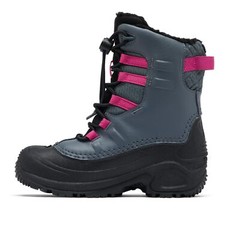 Columbia Youth Unisex Bugaboot Celsius Boot Graphite/Wild Fuchsia BY4430-054