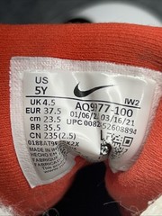 Nike Team Hustle D8 Just Do It Kids Sneakers Size 5Y Multicolor Mid Top Athletic