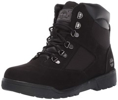 Junior 6-Inch Field Boot, Black, 5 Medium