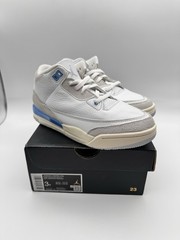 Nike Air Jordan 3 Retro PS Summit White Hydrogen Blue 3Y DM0966-101 NIB