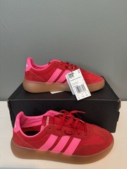 Size 5.5Y/7W – Adidas Barreda Decode J Better Scarlet/Lucid Pink-Gum Sole JR0759