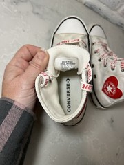 Converse Chuck Taylor All Star Crafted With Love Youth 12 Hearts Shoes Sneakers