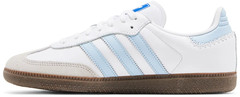 Adidas Samba OG J ‚White Clear Sky’Kids size 7- JI2009