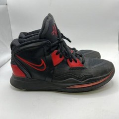 Nike Kyrie Infinity Athletic Running Basketball Shoes Red Black Kids Youth 4 4Y