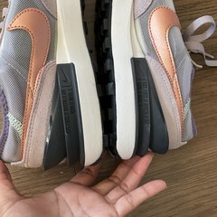Nike Waffle One Summit White/MTLC Red Bronze GS Youth Size 6Y (DC0481 102)