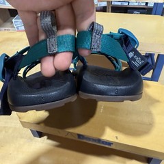 Kid’s ZX/1 Ecotread Sandals – Solid Everglade Size 2 Kids Brand New With Box