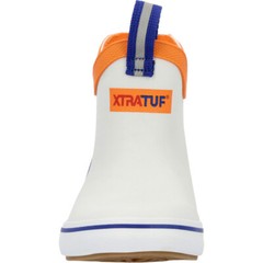 Xtratuf Kid’s Ankle Deck Boot – White Multi/Blue XKAB100