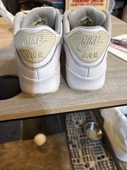 Nike 90 Air Mix White Size 6.5 Y