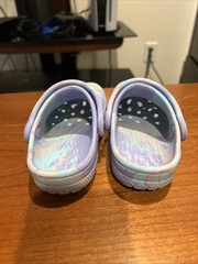 Crocs Classic Marbled Clog Kid’s Size C8 Purple /Pink/Blue Tye Dye