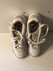 Nike Air Max 90 Kids Shoes Unisex Boys Girls White, Size 2 1/2Y 2.5 CD6867-100