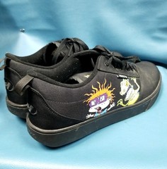 Heelys Black Canvas Rugrats Skate Wheeled Sneakers Men’s Size 14 USA